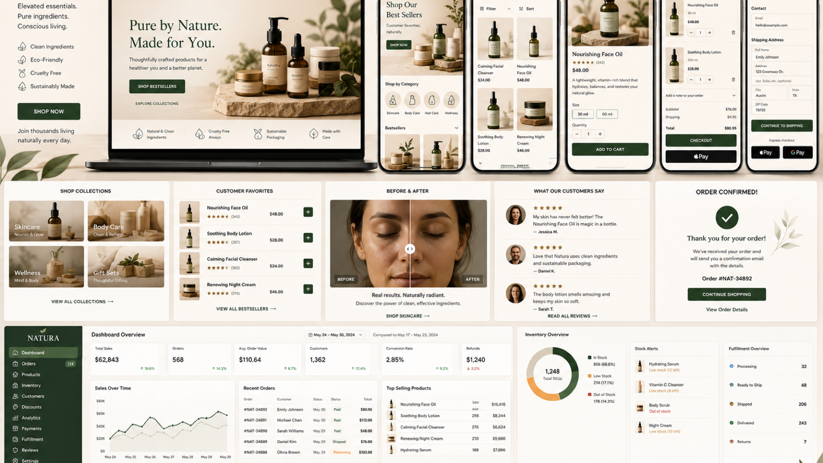 E-commerce demo thumbnail preview