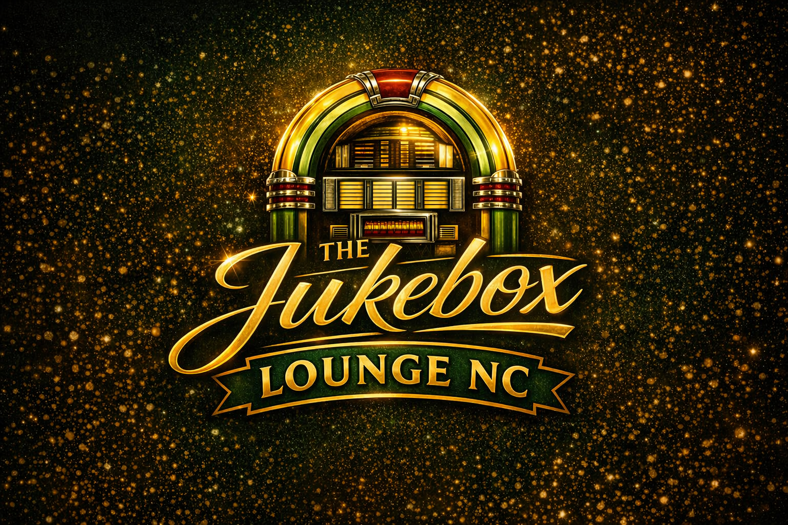 The Jukebox Lounge NC logo and brand artwork