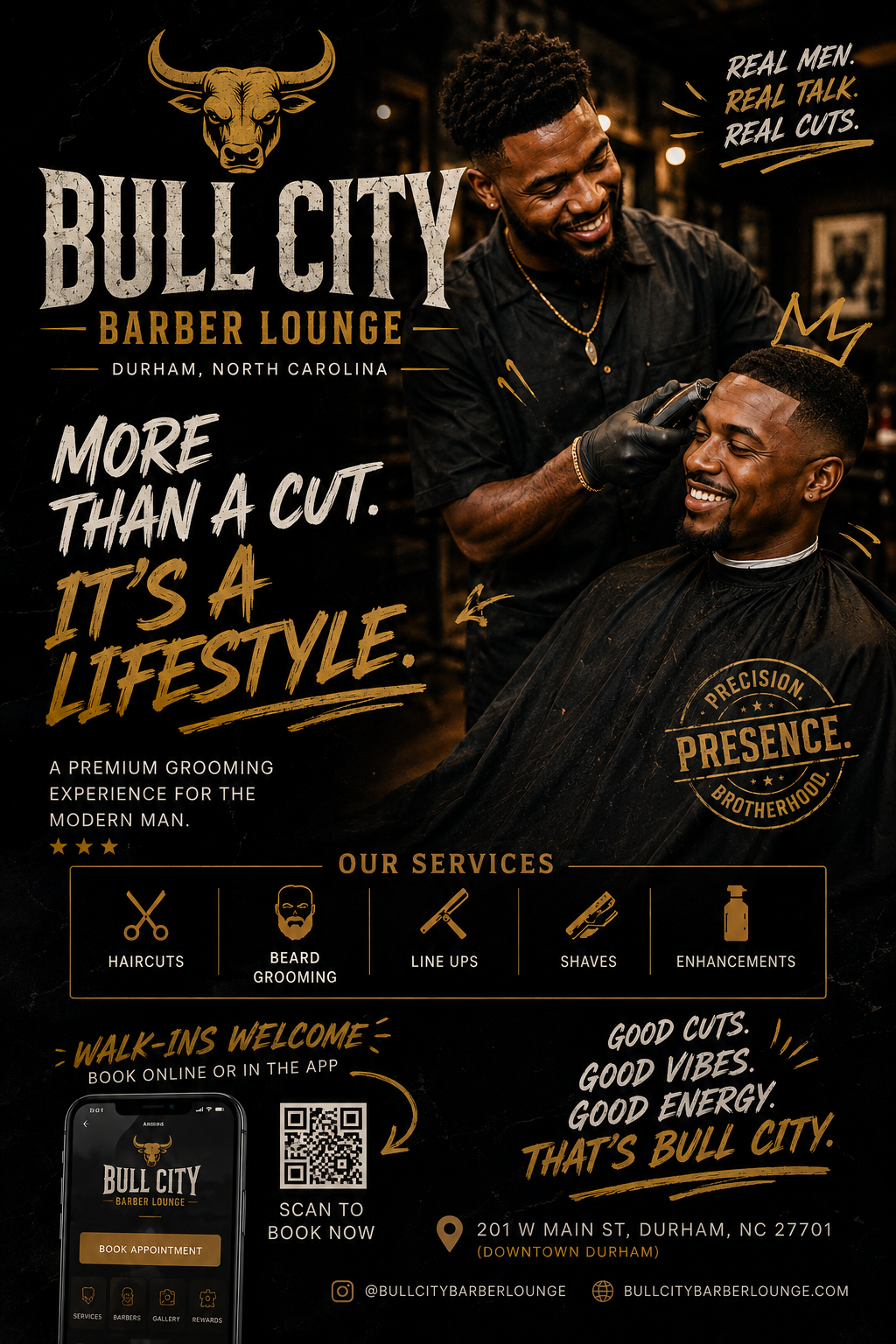 Barber content example