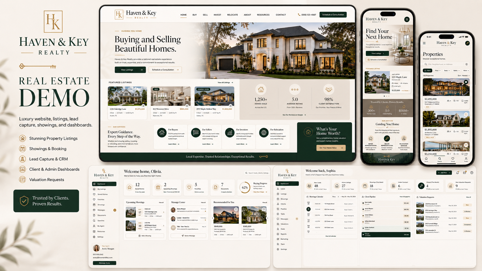 Realtor demo thumbnail preview