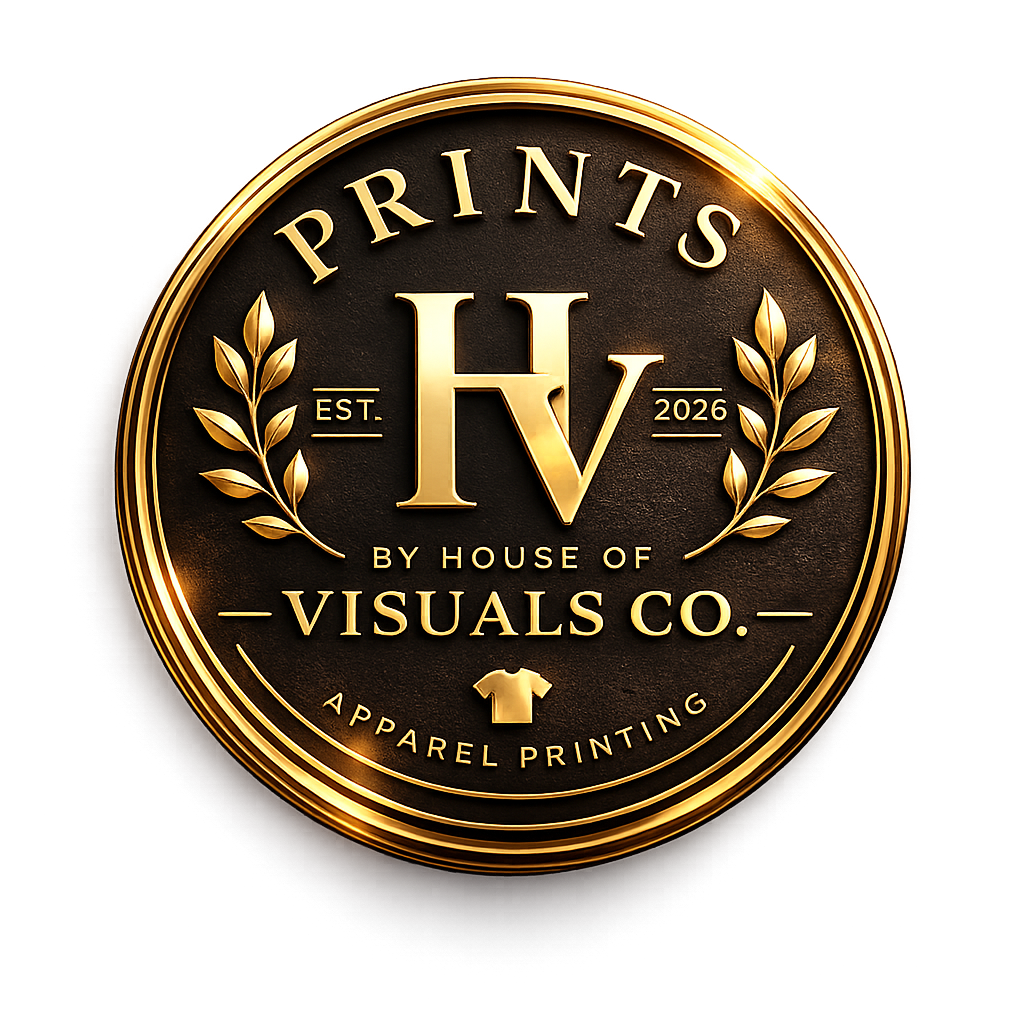 Print by HOV apparel printing logo